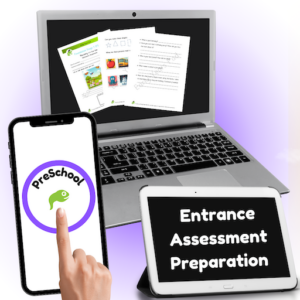 Preschool assessment entrance preparation guide Product image small